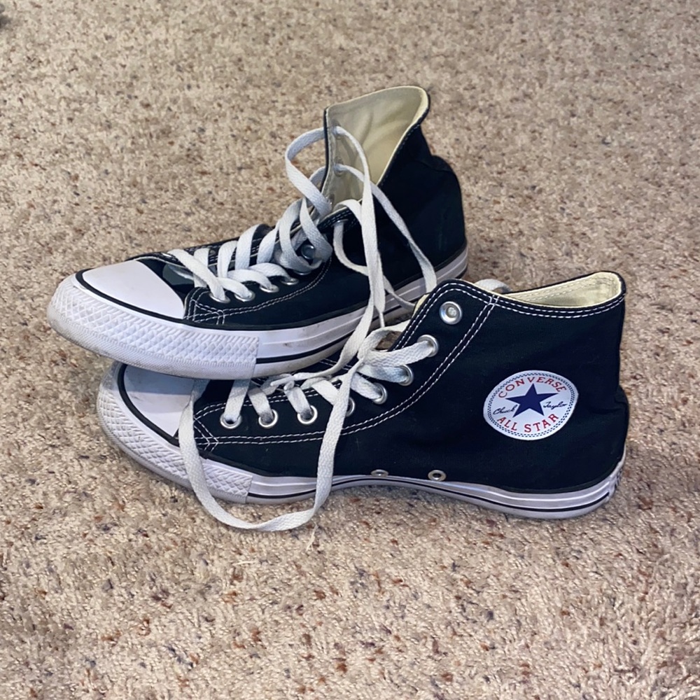Black Converse (M8/W10)